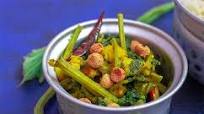Lau Shaker Chorchori (Bengali Vegetarian Mishmash with Bottle Gourd Greens) Lau Shaker Chorchori (Bengali Vegetarian Mishmash with Bottle Gourd Greens)