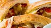 Air Fryer Pepperoni and Peppers Stromboli Air Fryer Pepperoni and Peppers Stromboli