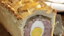 Pork pie slice Pork pie slice