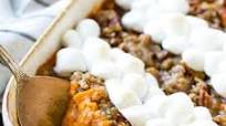 Sweet Potato Casserole with Marshmallows Sweet Potato Casserole with Marshmallows