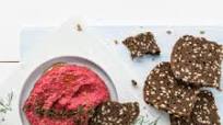 Beetroot hummus Beetroot hummus