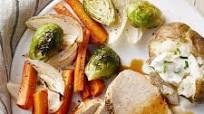 Garlic and Herb Roast Pork and Vegetables Garlic and Herb Roast Pork and Vegetables