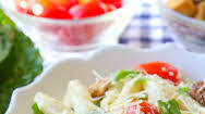 Chicken Caesar Pasta Salad Chicken Caesar Pasta Salad