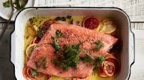 Slow-Roasted Citrus Salmon With Herb Salad Slow-Roasted Citrus Salmon With Herb Salad