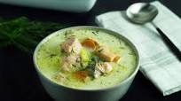 Finnish Salmon Soup - Lohikeitto Finnish Salmon Soup - Lohikeitto