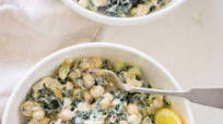 5 Minute Chickpea Salad with Yogurt Dressing 5 Minute Chickpea Salad with Yogurt Dressing