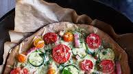 Cast Iron Whole Wheat & Herb Sourdough Pizza Crust Cast Iron Whole Wheat & Herb Sourdough Pizza Crust