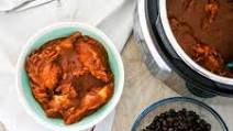 Easy Pressure Cooker Chicken Mole Easy Pressure Cooker Chicken Mole