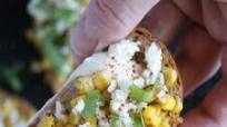 Mexican Street Corn Crostini Mexican Street Corn Crostini