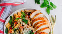 Chicken Bacon Bruschetta Pasta Chicken Bacon Bruschetta Pasta