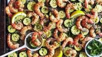 Sheet Pan Roasted Garlic Shrimp with Zucchini Sheet Pan Roasted Garlic Shrimp with Zucchini