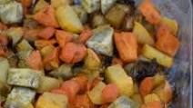 Maple Roasted Root Vegetables with Brussel Sprouts Maple Roasted Root Vegetables with Brussel Sprouts