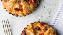 Five Cheese Soufflé with Roasted Tomatoes & Bacon Five Cheese Soufflé with Roasted Tomatoes & Bacon