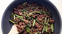 Green Bean and Ground Beef Stir Fry Green Bean and Ground Beef Stir Fry