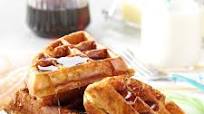 Peanut Butter and Banana Waffles Peanut Butter and Banana Waffles