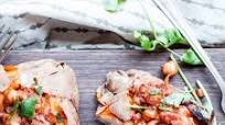 Chana Masala Stuffed Sweet Potatoes Chana Masala Stuffed Sweet Potatoes