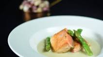 Try the slow-cooked salmon with lemon creamy sauce for your next weekend meal Try the slow-cooked salmon with lemon creamy sauce for your next weekend meal