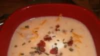 Paula Deen's Baked Potato Soup Recipe Paula Deen's Baked Potato Soup Recipe