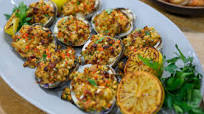 Adam Richman's Baked Clams Recipe Adam Richman's Baked Clams Recipe