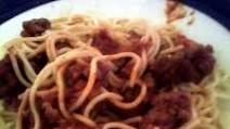 Very basic Spaghetti with meat sauce Very basic Spaghetti with meat sauce