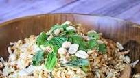 Cold Salad with Ramen Noodles & Chicken Recipe: 4 Smart Points Cold Salad with Ramen Noodles & Chicken Recipe: 4 Smart Points