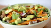 Grilled Pork Avocado Salad Grilled Pork Avocado Salad