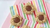 Chocolate Oat Thumbprint Cookies {Gluten & Dairy Free} Chocolate Oat Thumbprint Cookies {Gluten & Dairy Free}