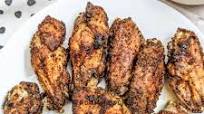 Crispy Air fryer Chicken Wings Dry Rub Crispy Air fryer Chicken Wings Dry Rub
