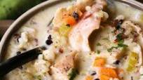 Creamy Turkey Rice Soup Creamy Turkey Rice Soup