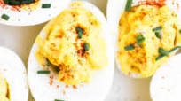 15+ Easy, Healthy Appetizers: Creamy Deviled Eggs 15+ Easy, Healthy Appetizers: Creamy Deviled Eggs