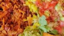 Vegan low-FODMAP burrito bowl Vegan low-FODMAP burrito bowl