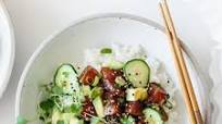 Ahi Tuna Poke Bowl Ahi Tuna Poke Bowl