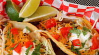 Crispy Shell Tacos with Seasoned Ground Beef Filling Crispy Shell Tacos with Seasoned Ground Beef Filling