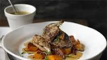 Honey & black pepper partridge with roasted squash Honey & black pepper partridge with roasted squash
