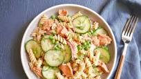 Lemon-Dill Salmon Pasta Salad Lemon-Dill Salmon Pasta Salad