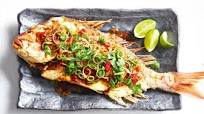 Thai crispy fish with tamarind sauce Thai crispy fish with tamarind sauce
