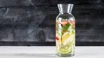 Strawberry and kiwi infused water Strawberry and kiwi infused water