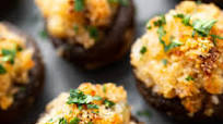 Vegetarian Stuffed Mushrooms Vegetarian Stuffed Mushrooms
