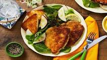 Shake It Up! Pork Cutlets with Garlic Bread and an Apple and Sunflower Seed Salad Shake It Up! Pork Cutlets with Garlic Bread and an Apple and Sunflower Seed Salad