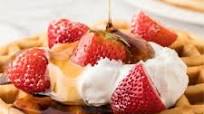 Strawberry Waffles Strawberry Waffles