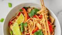 Healthy 15-Minute Chicken Pad Thai Healthy 15-Minute Chicken Pad Thai