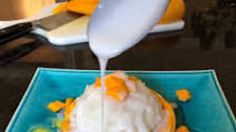 Easy Homemade Mango Sticky Rice (Using Rice Cooker) Easy Homemade Mango Sticky Rice (Using Rice Cooker)