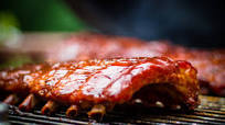 Costillas: cortes de carne de cerdo para asar Costillas: cortes de carne de cerdo para asar