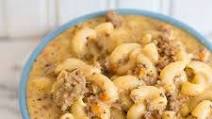 Crockpot Macaroni Cheeseburger Soup Crockpot Macaroni Cheeseburger Soup