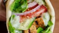 Vegan Gyros With Grilled Tofu And Tzatziki Sauce Vegan Gyros With Grilled Tofu And Tzatziki Sauce