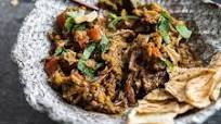 SMOKY EGGPLANT CURRY DIP SMOKY EGGPLANT CURRY DIP