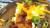 Air Fryer Loaded Baked Potatoes Air Fryer Loaded Baked Potatoes