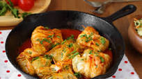 Cabbage Wrapped Beef Pot Stickers Cabbage Wrapped Beef Pot Stickers