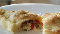 Calzones with Roasted Eggplant and Red Pepper Calzones with Roasted Eggplant and Red Pepper