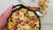 Curtis Stone's Creamy Potato-Mushroom Gratin Curtis Stone's Creamy Potato-Mushroom Gratin
